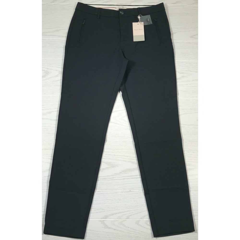 Straight Leg Women's Pants in Black